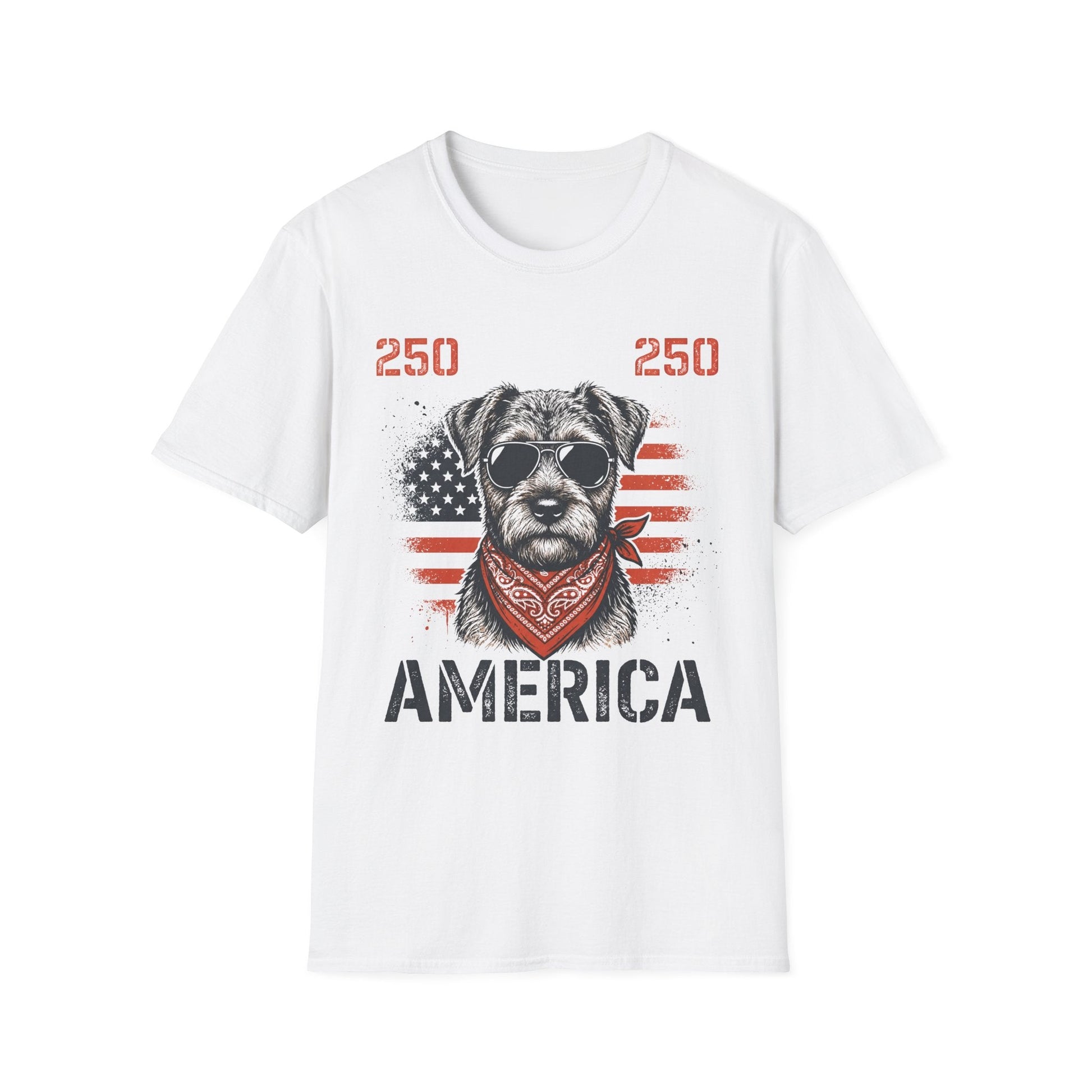Border Terrier America 250 Tee