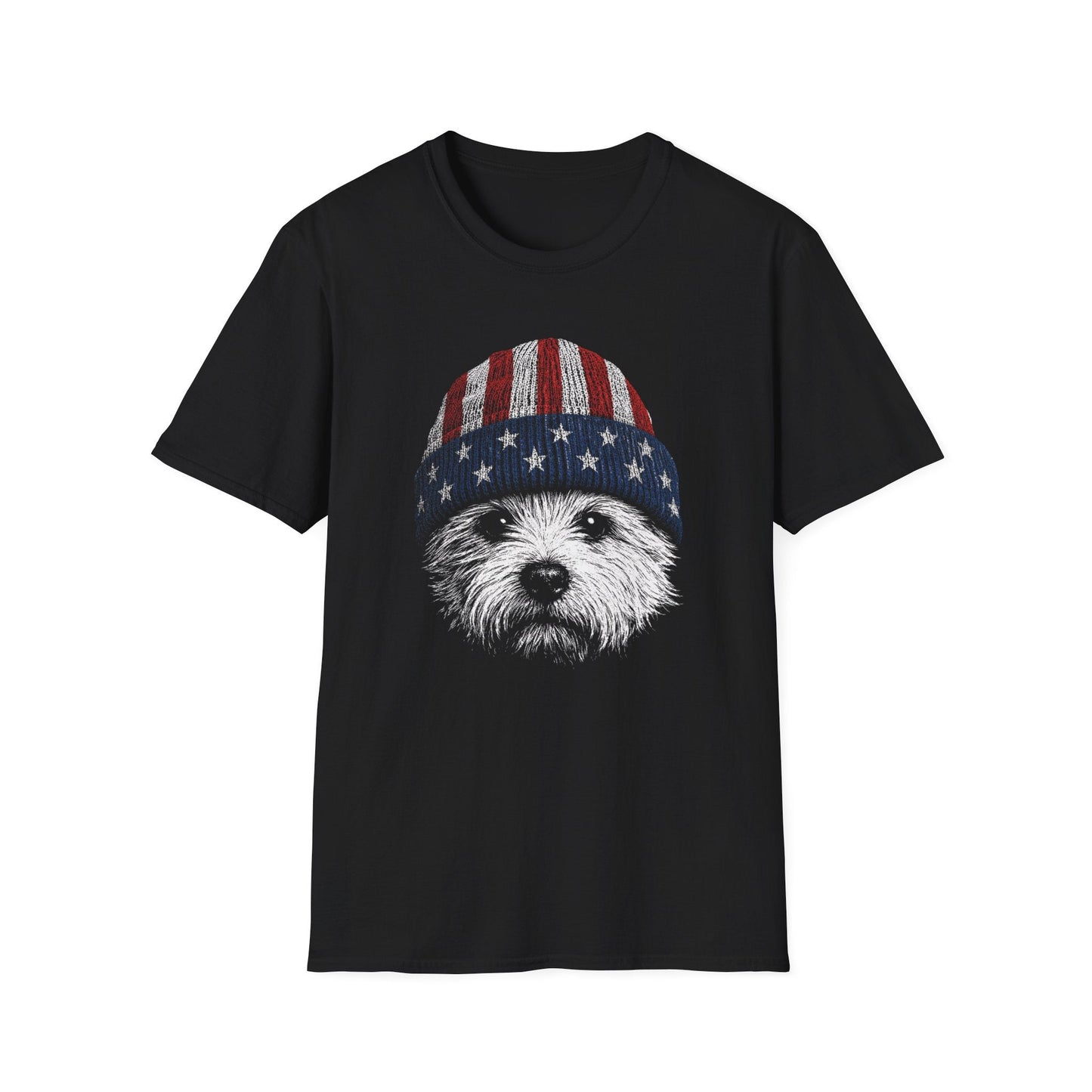 Westie USA Beanie Tee