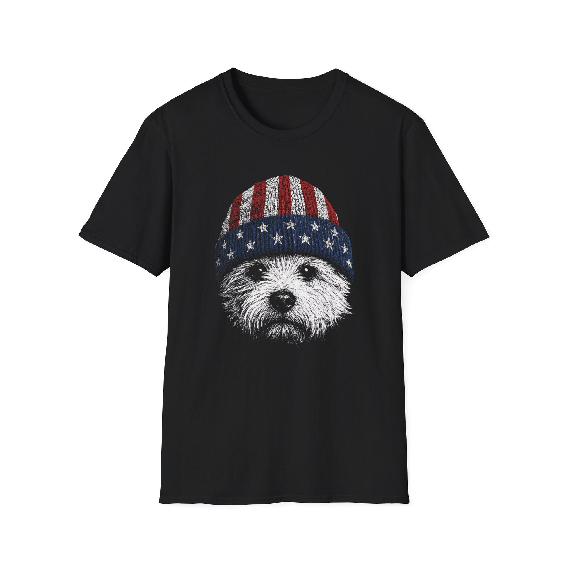 Westie USA Beanie Tee