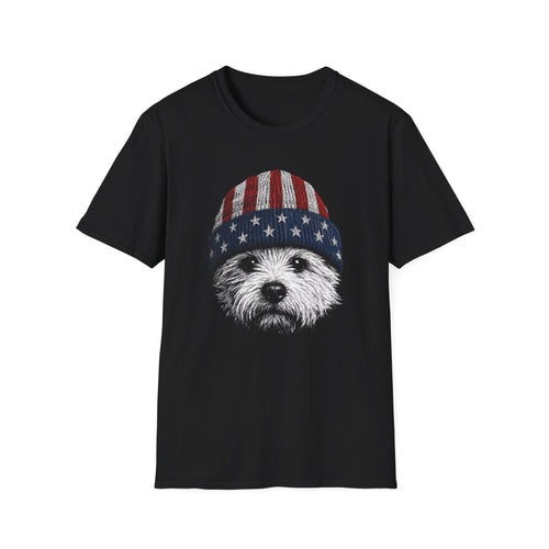 Westie USA Beanie Tee
