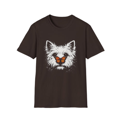 Westie With Butterfly Tee