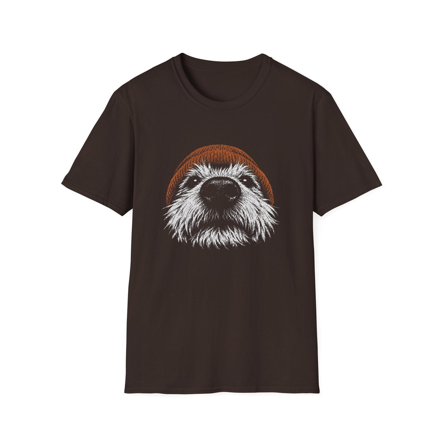 Orange Hat Westie Tee