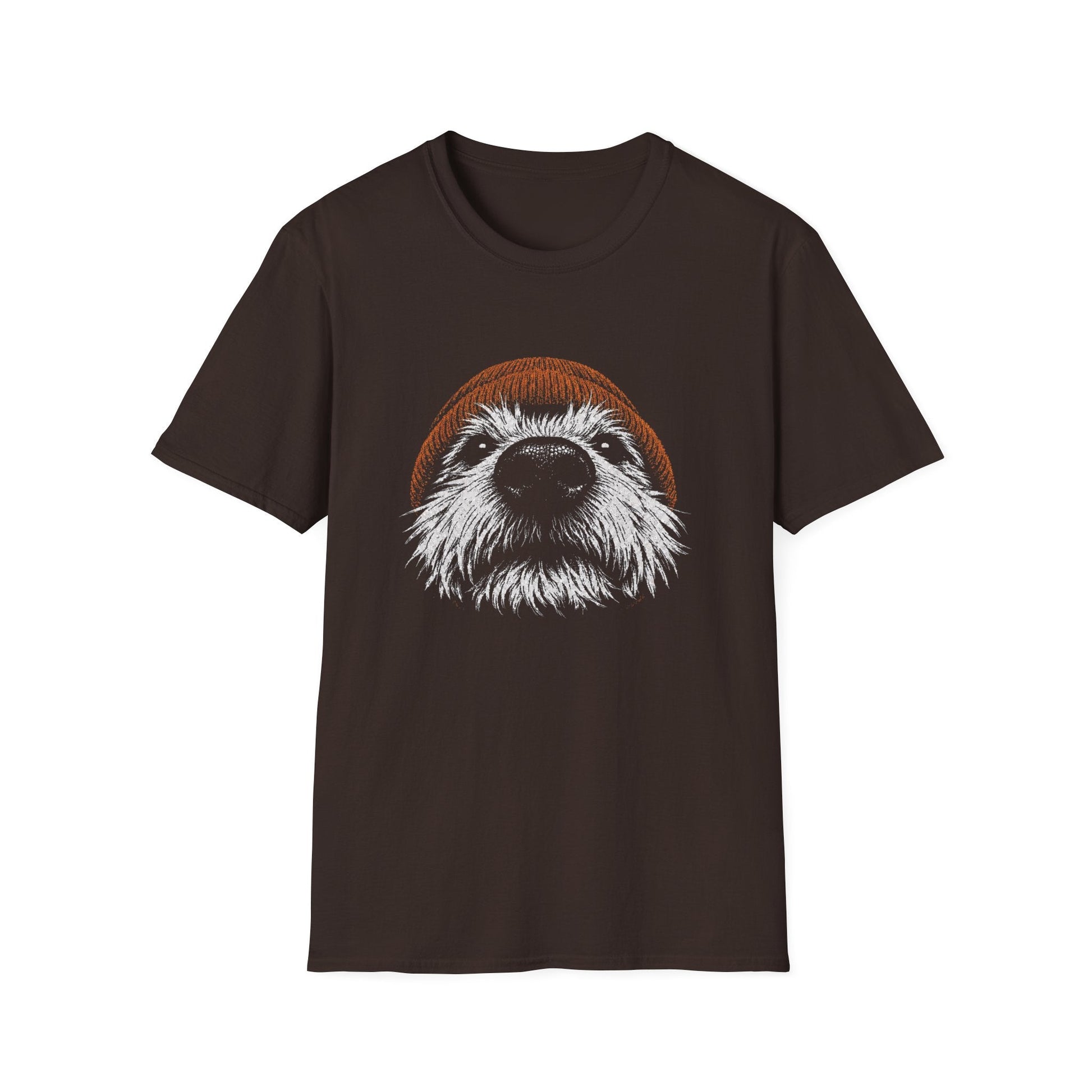 Orange Hat Westie Tee