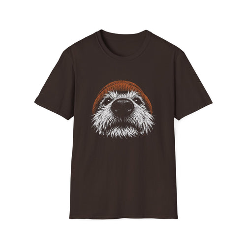 Orange Hat Westie Tee