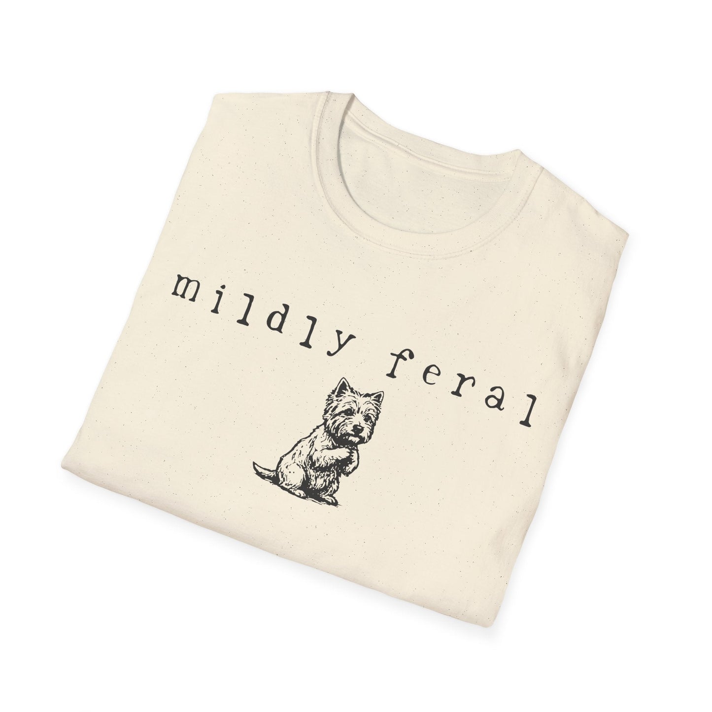 Mildly Feral Westie Tee