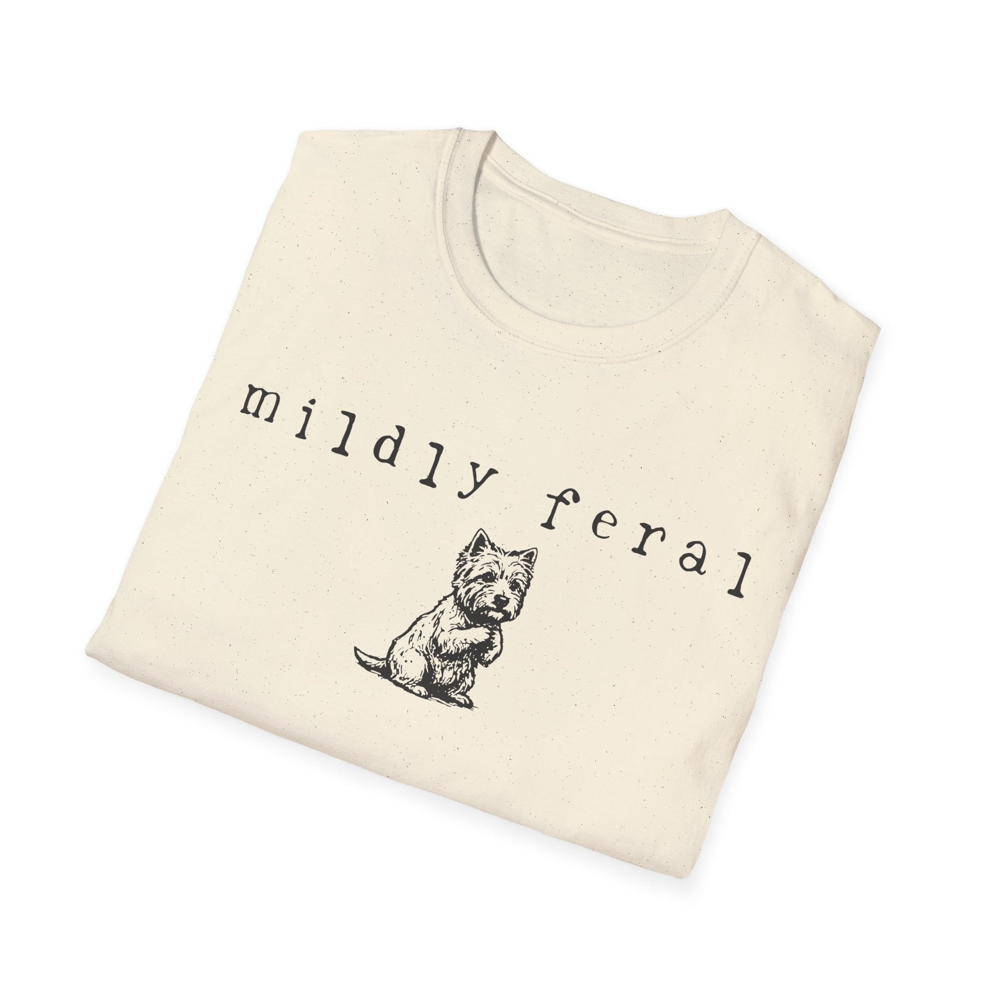 Mildly Feral Westie Tee