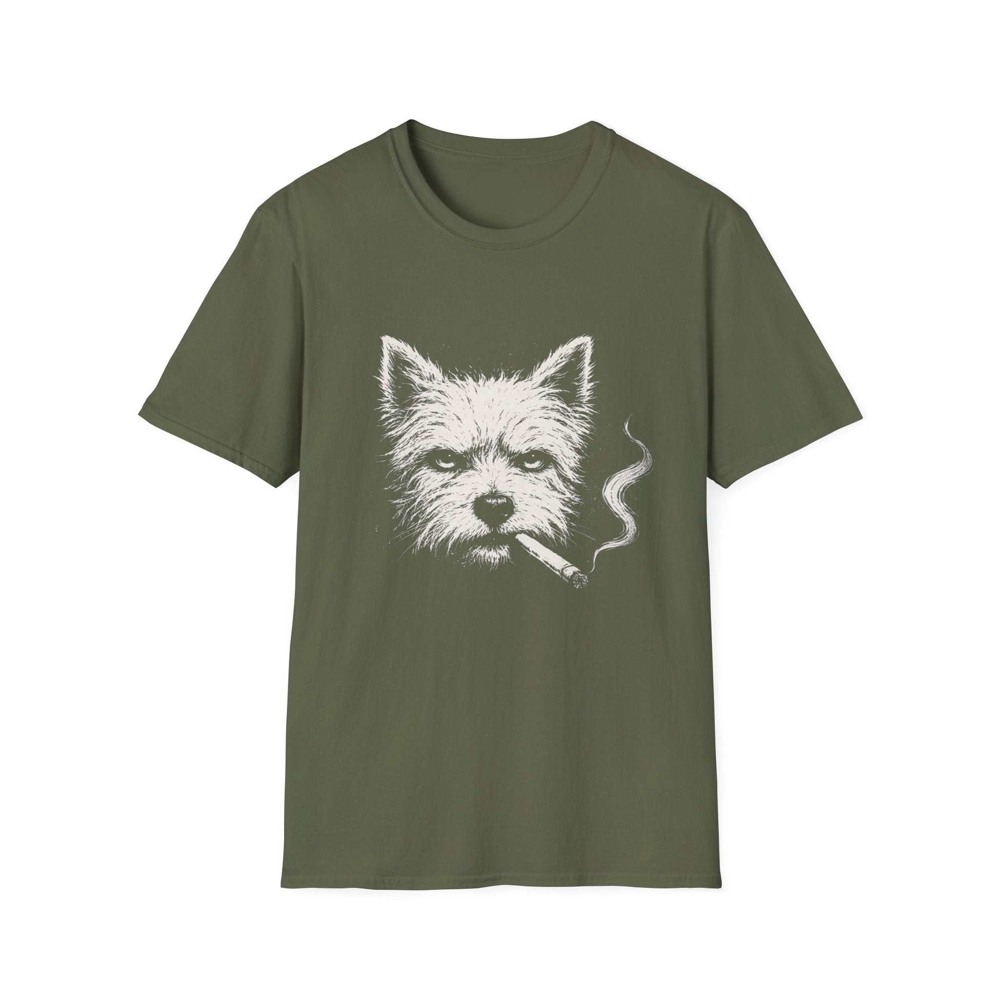 Westie Smoking Tee