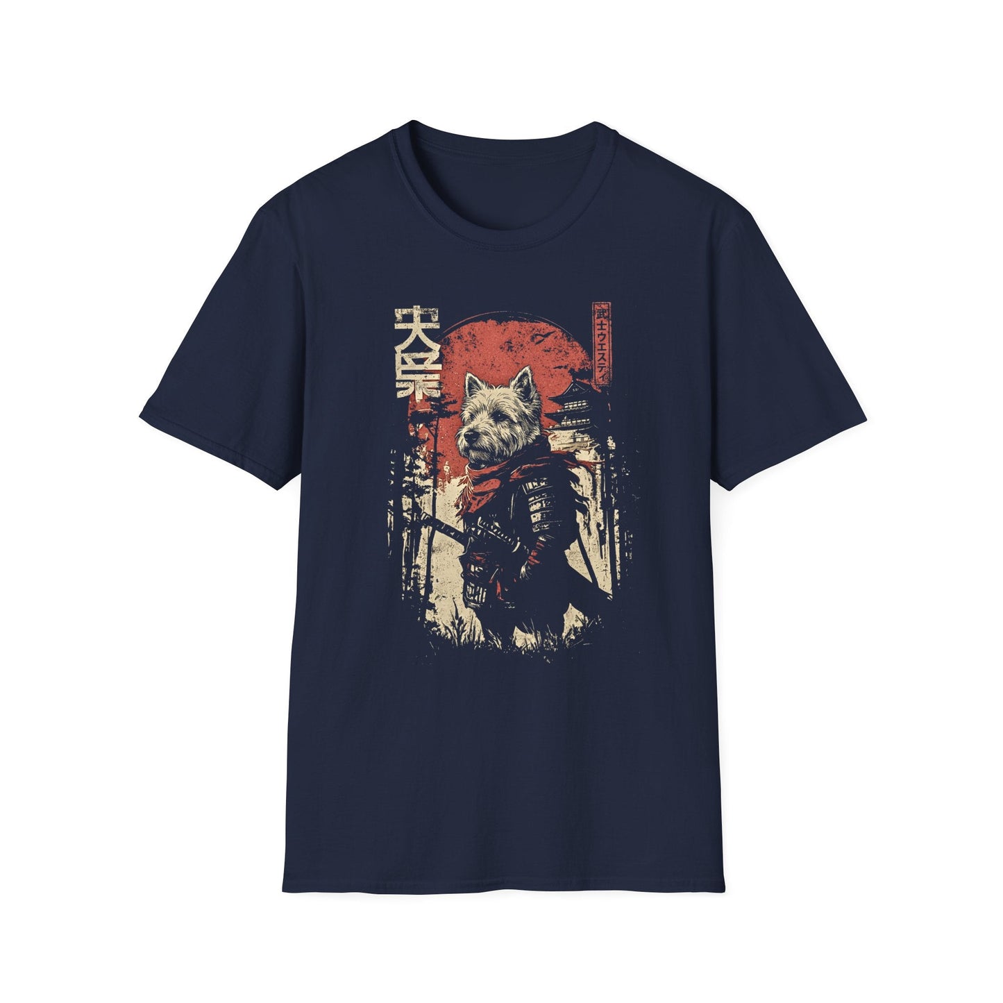 Samurai Westie Warrior Tee