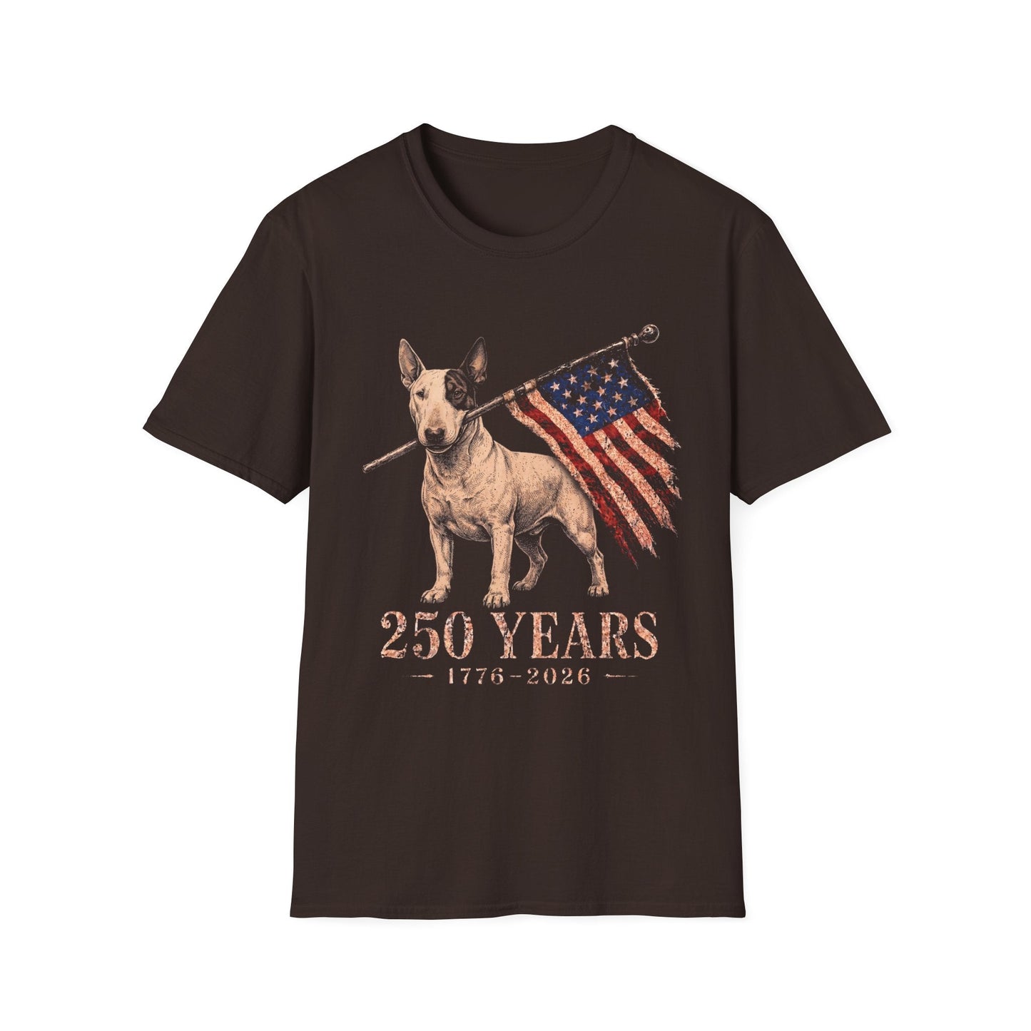 Bull Terrier USA 250 Years Tee