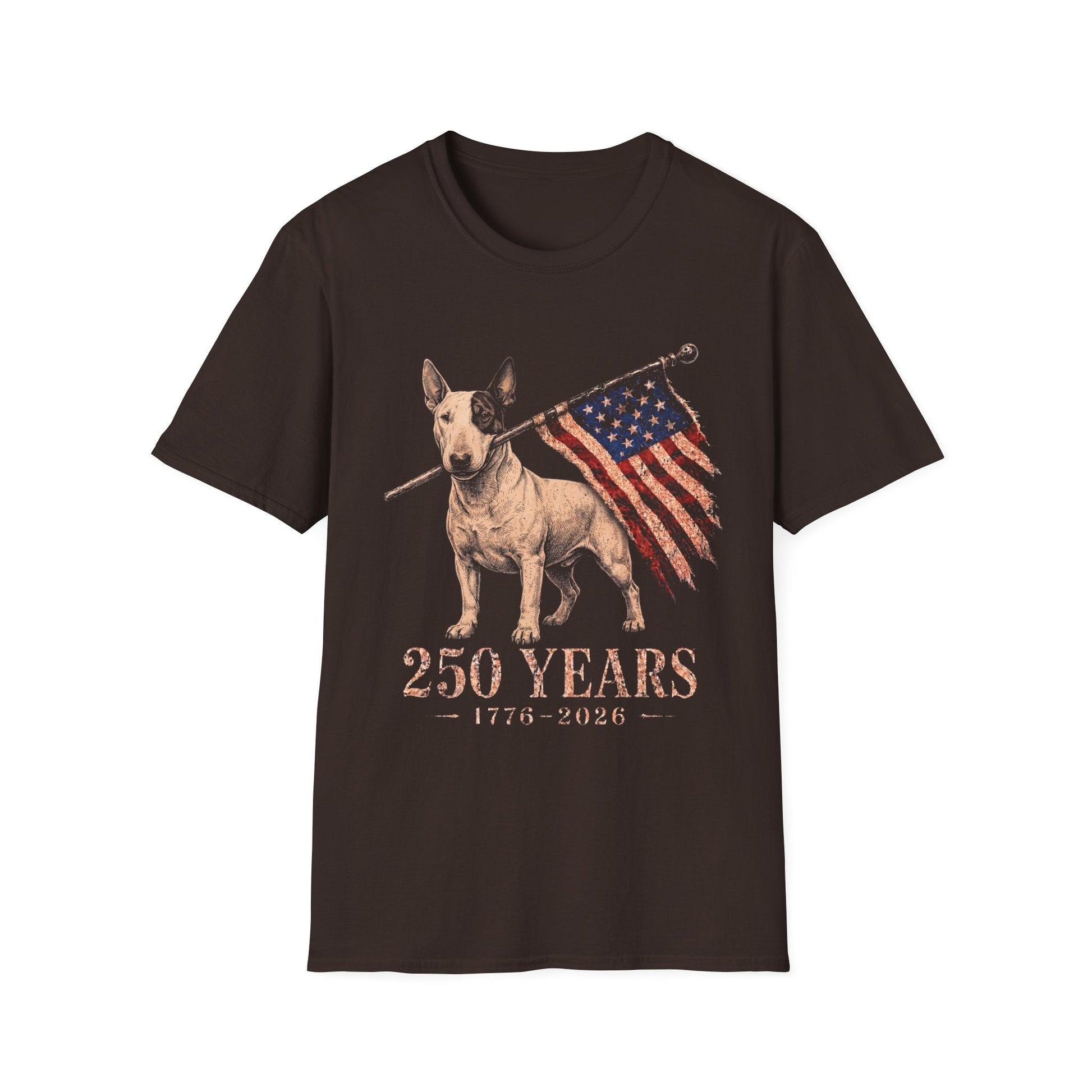 Bull Terrier USA 250 Years Tee