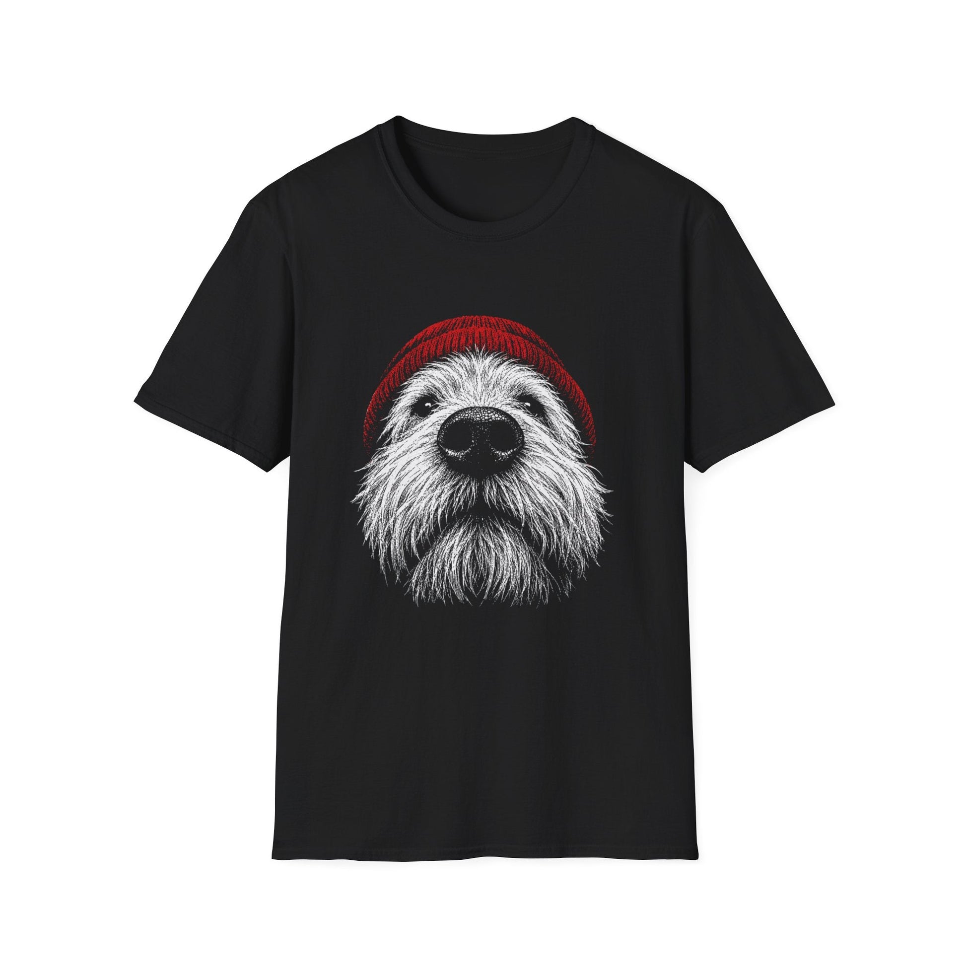 Red Hat Wheaten Terrier Tee