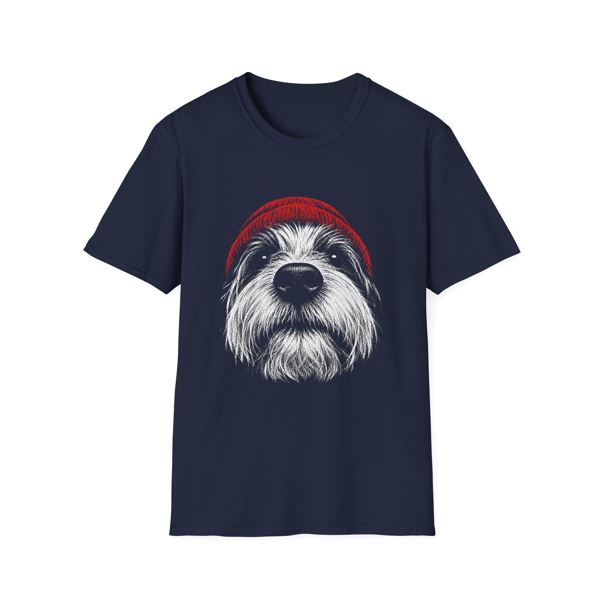 Red Hat Biewer Terrier Tee