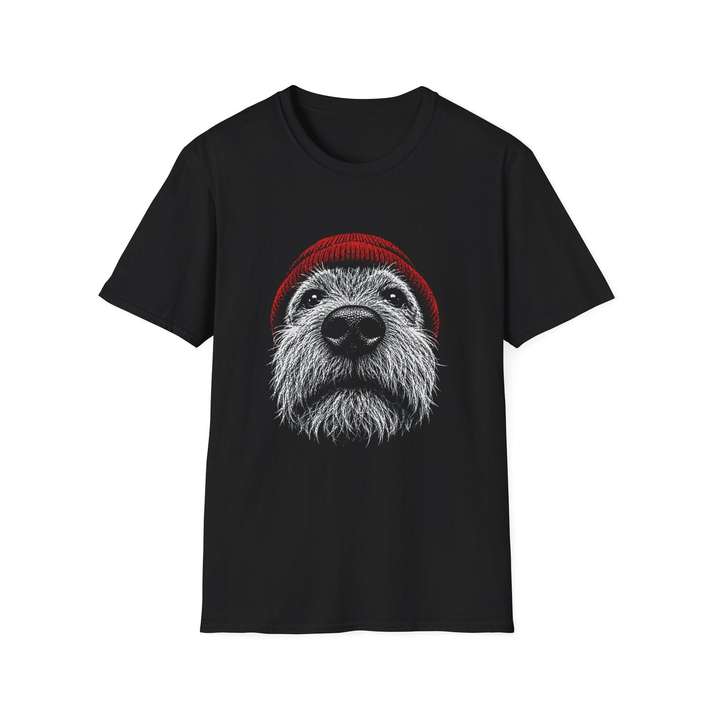 Red Hat Airedale Terrier Tee