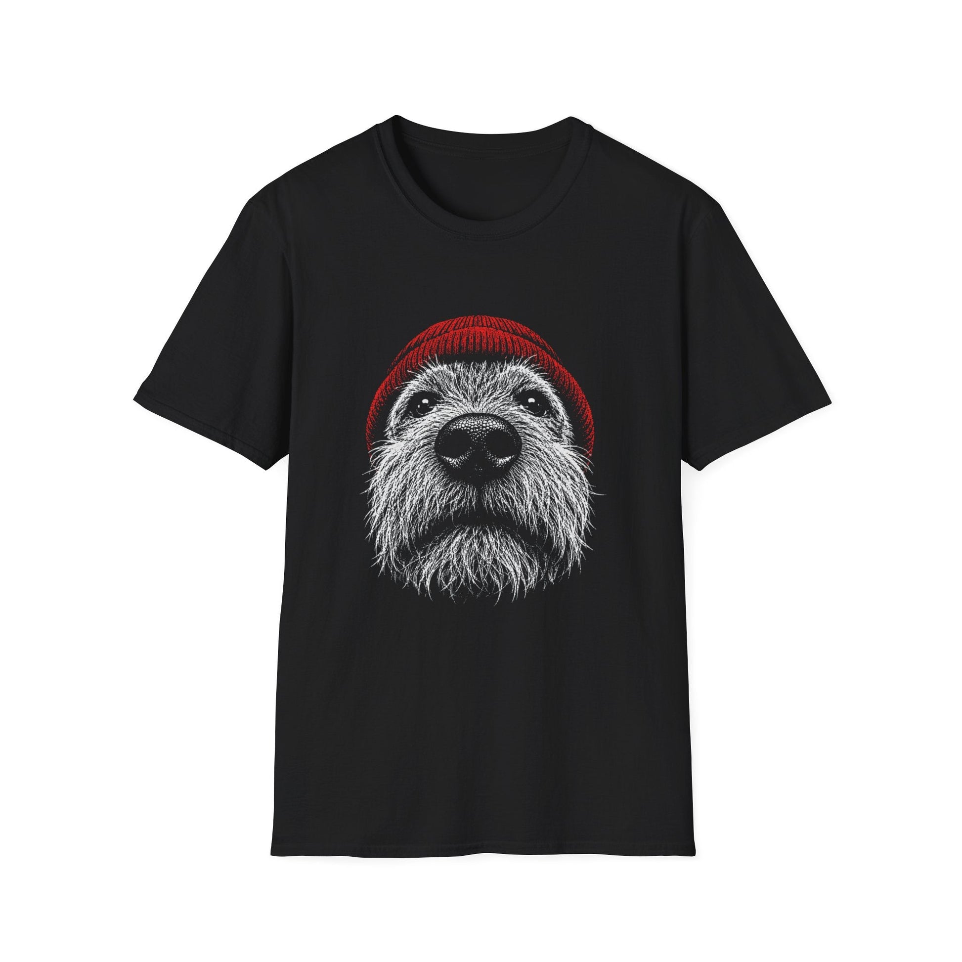 Red Hat Airedale Terrier Tee