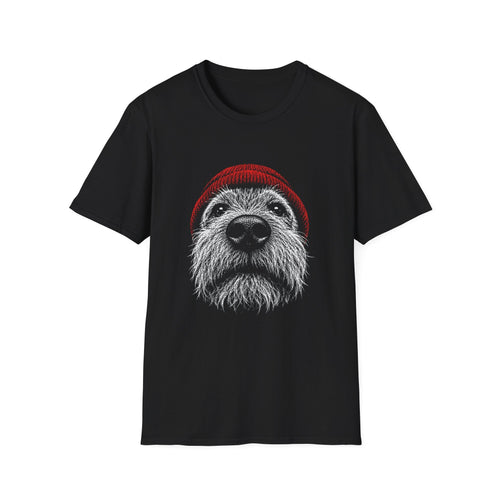 Red Hat Airedale Terrier Tee