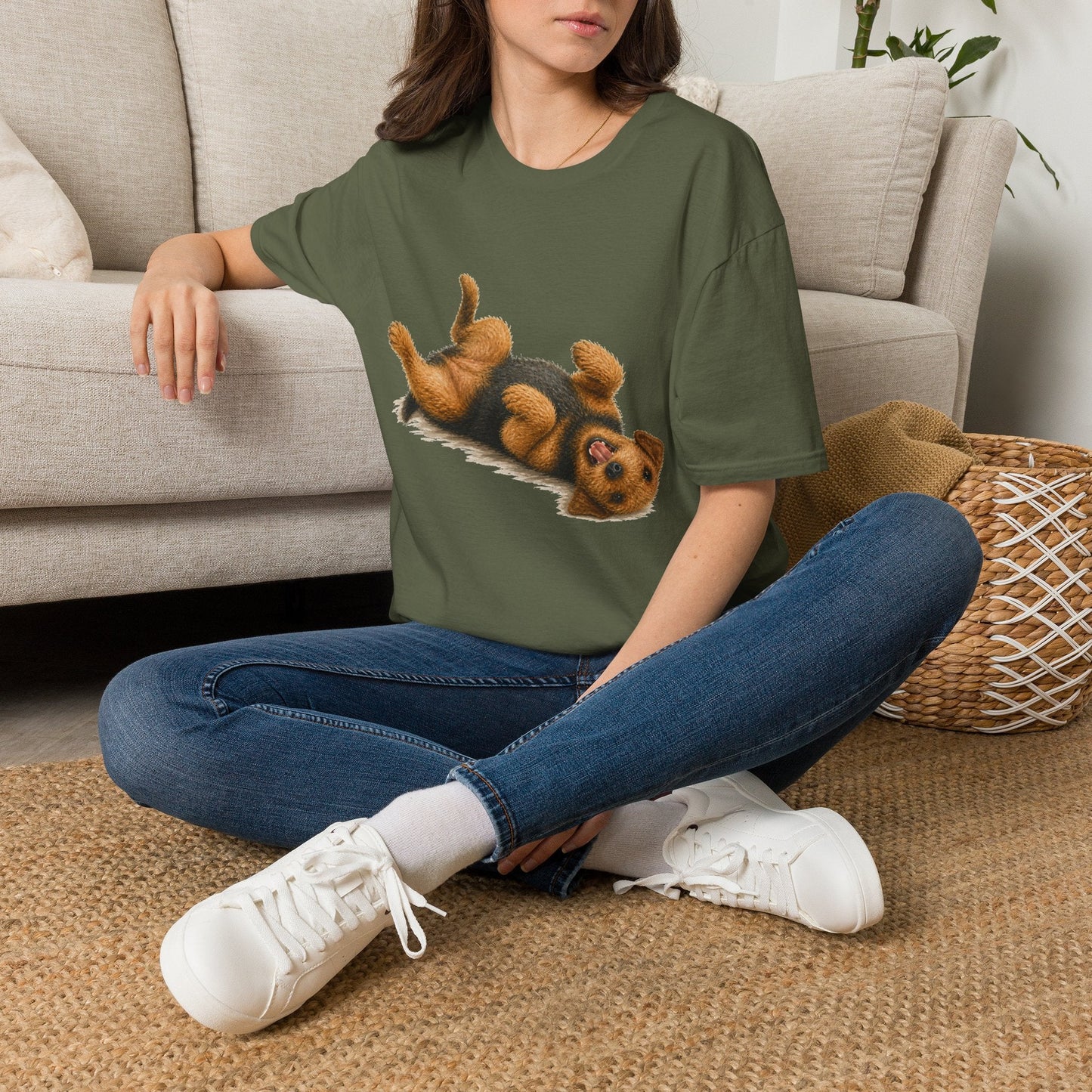 Belly Rubs Welsh Terrier Tee