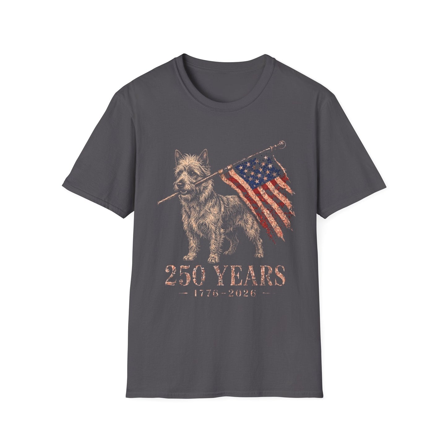 Australian Terrier USA 250 Years Tee
