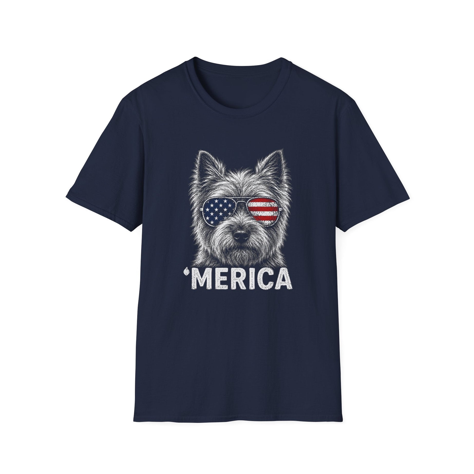 Cairn Terrier Merica Tee