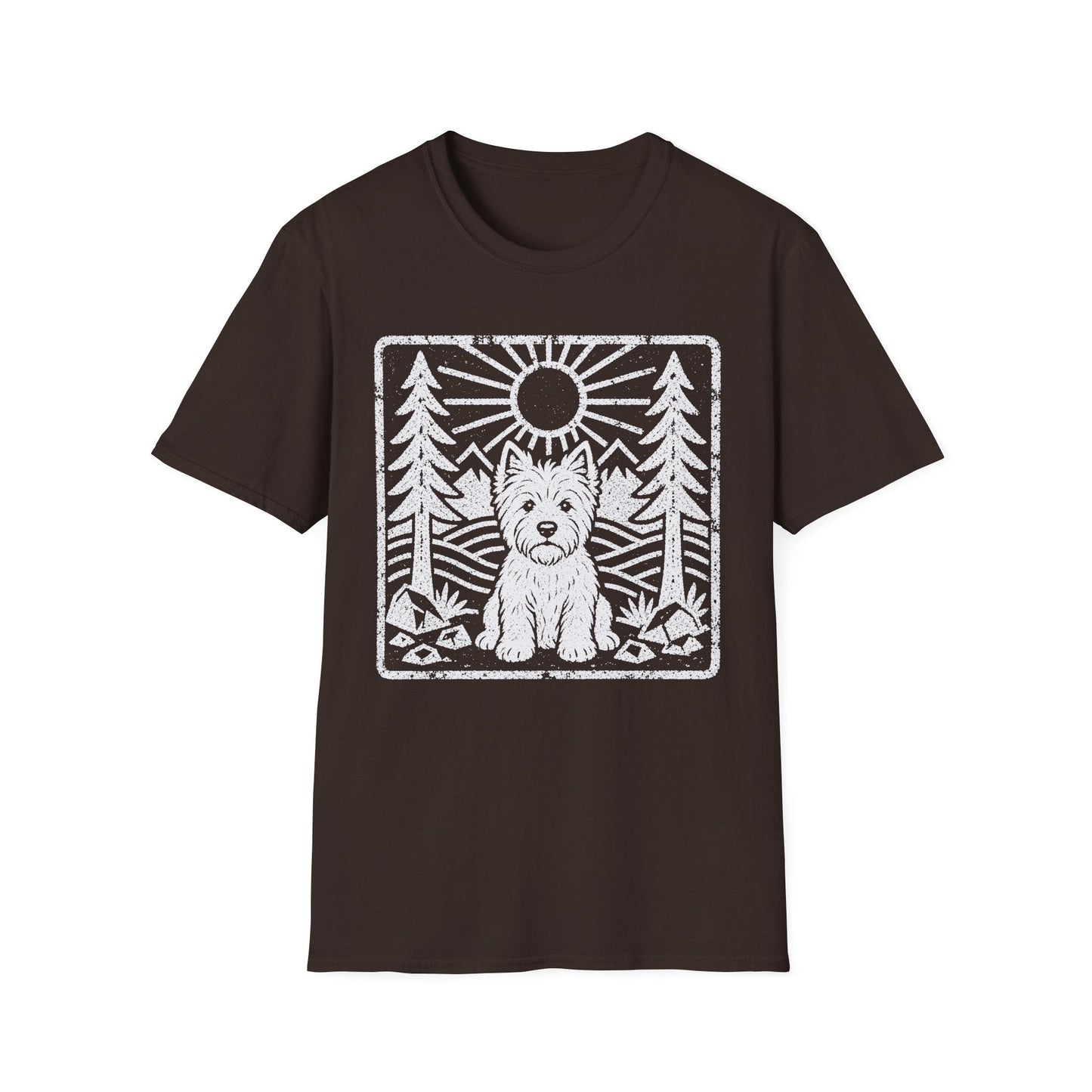 Westie Adventure Tee