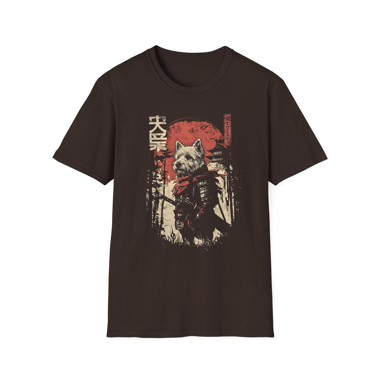 Samurai Westie Warrior Tee