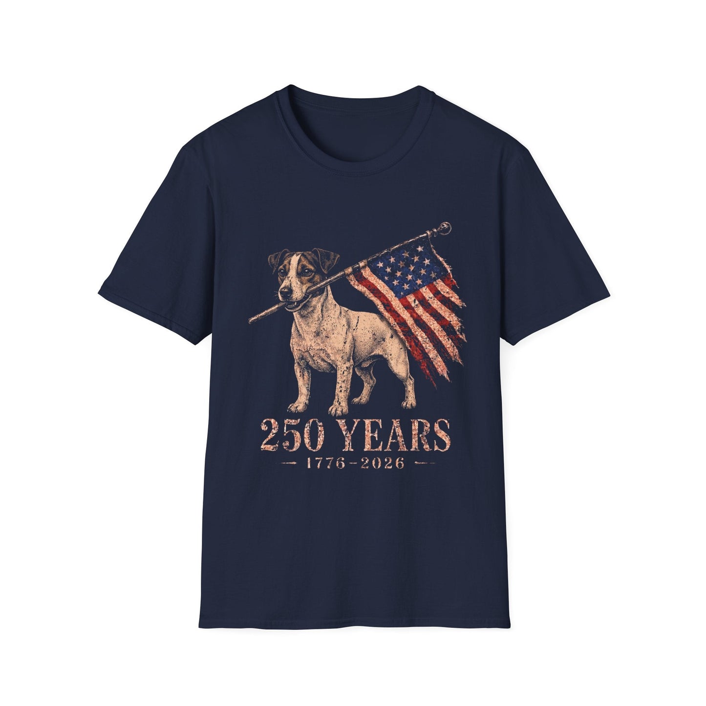 Jack Russell Terrier USA 250 Years Tee