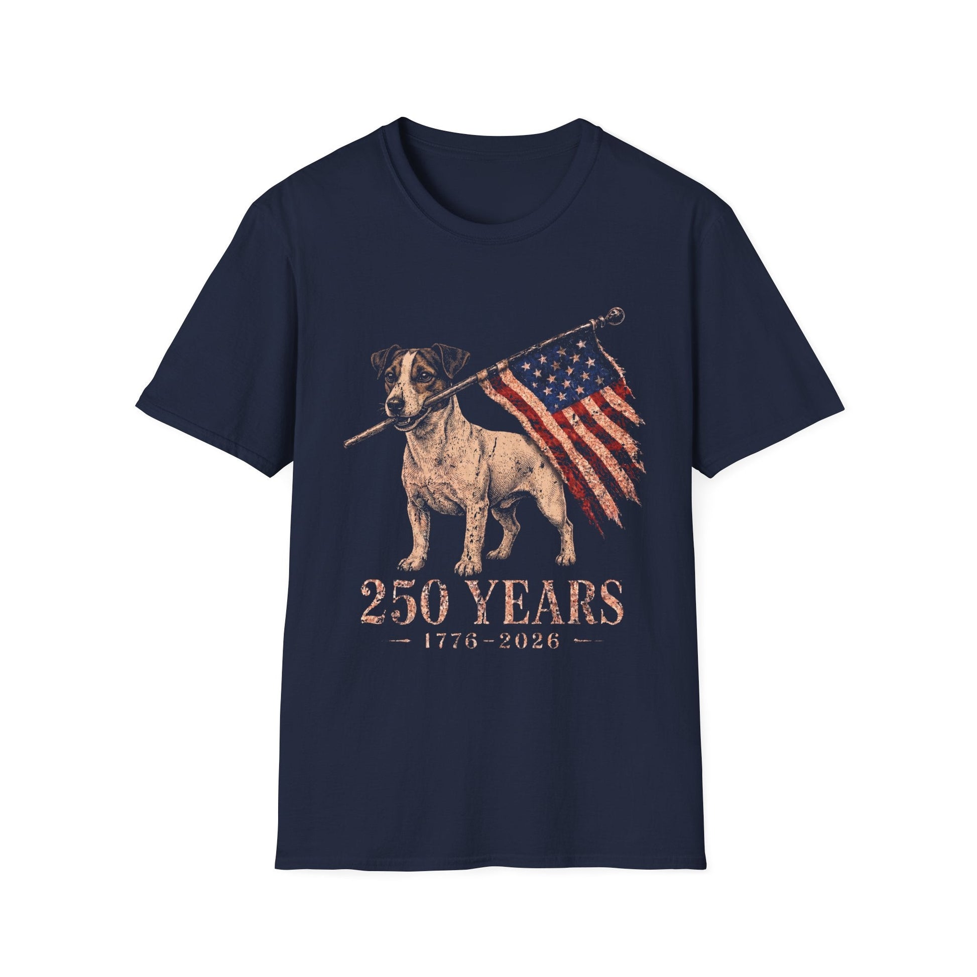 Jack Russell Terrier USA 250 Years Tee