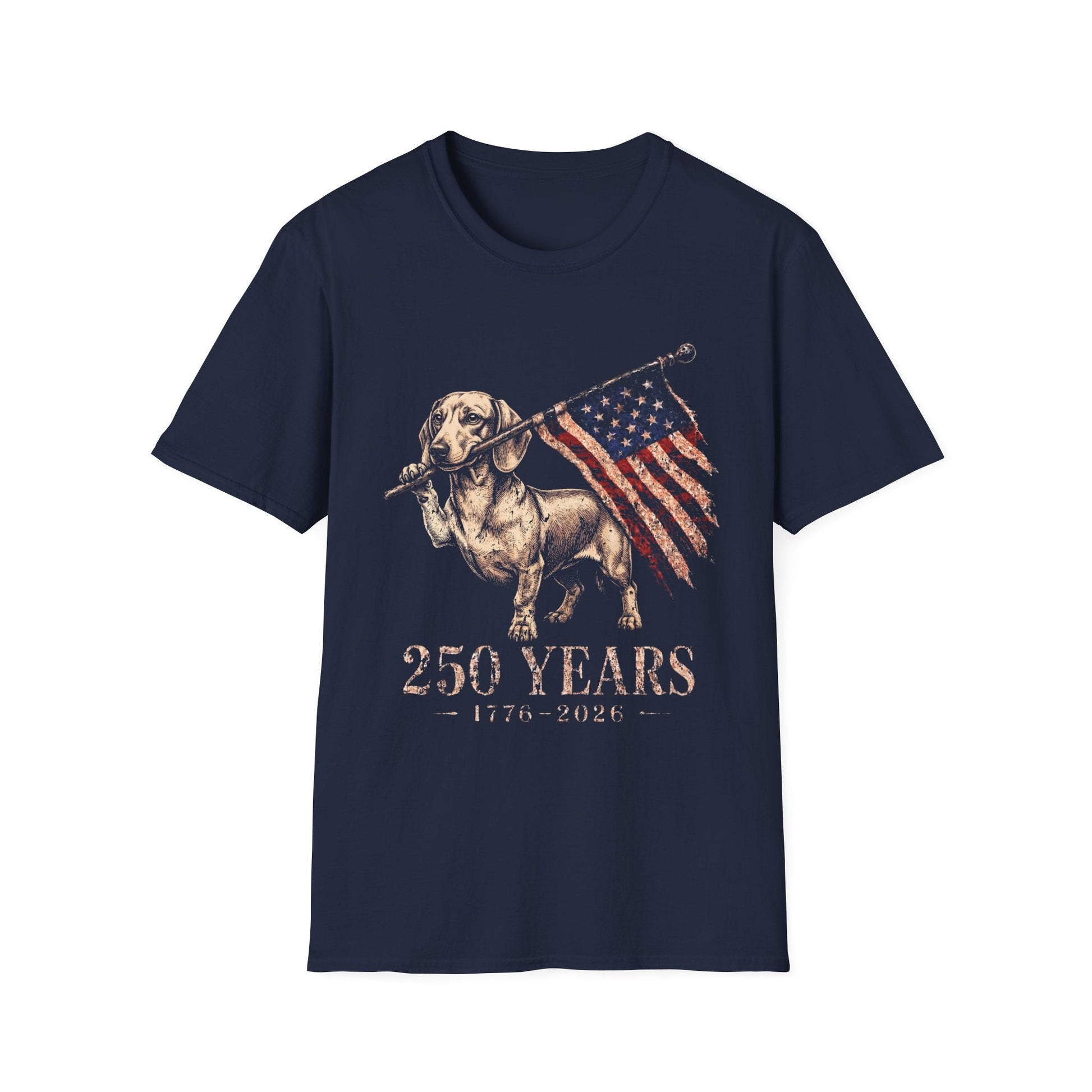 Dachshund USA 250 Years Tee