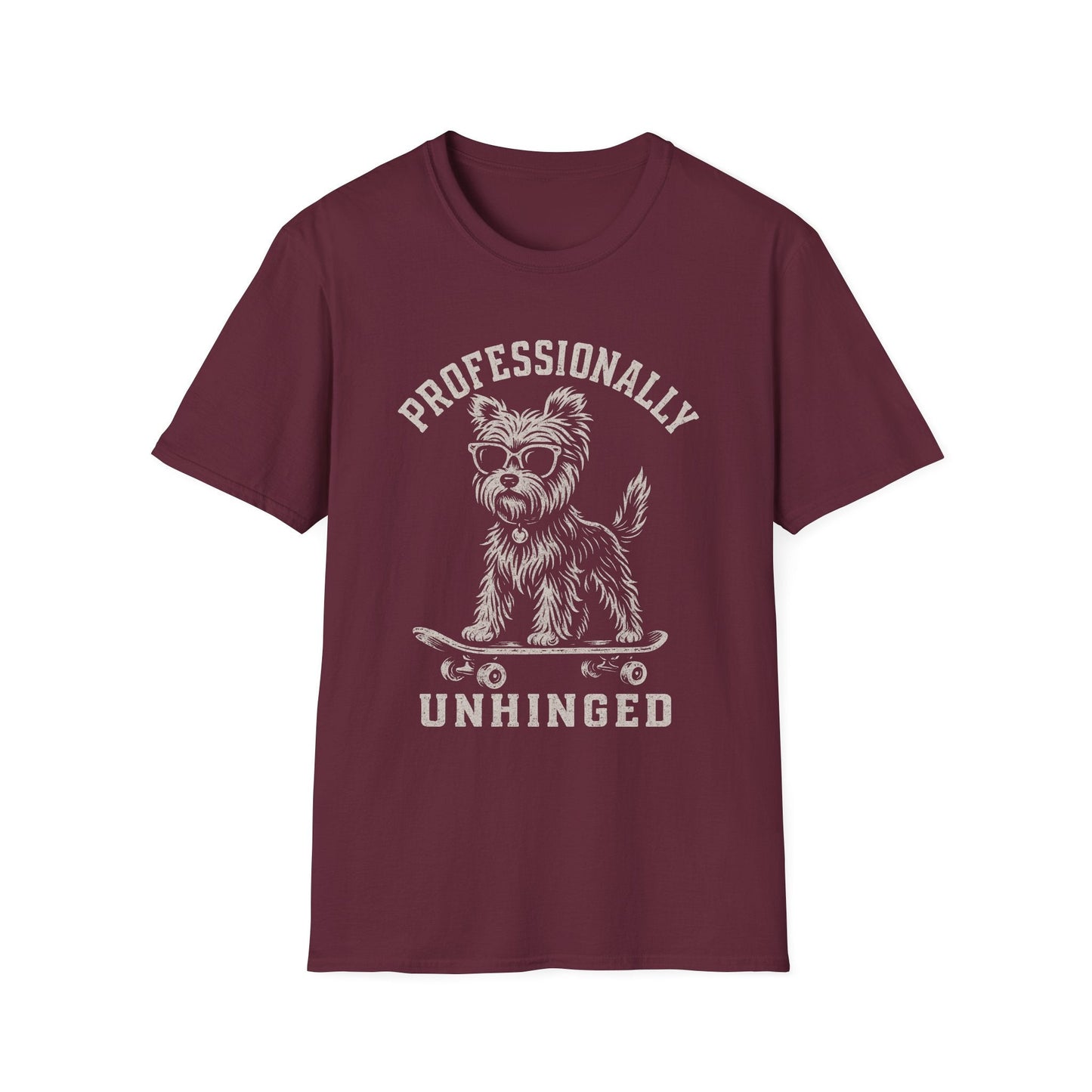 Skateboard Yorkshire Terrier Tee