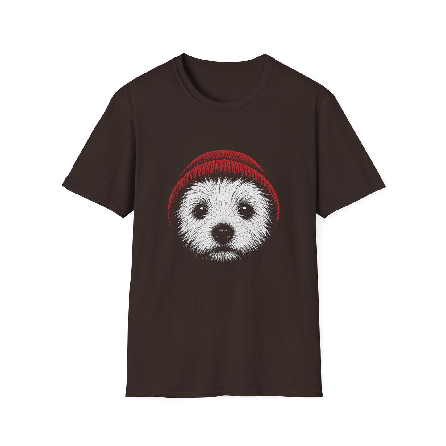 Red Hat Westie Puppy Tee