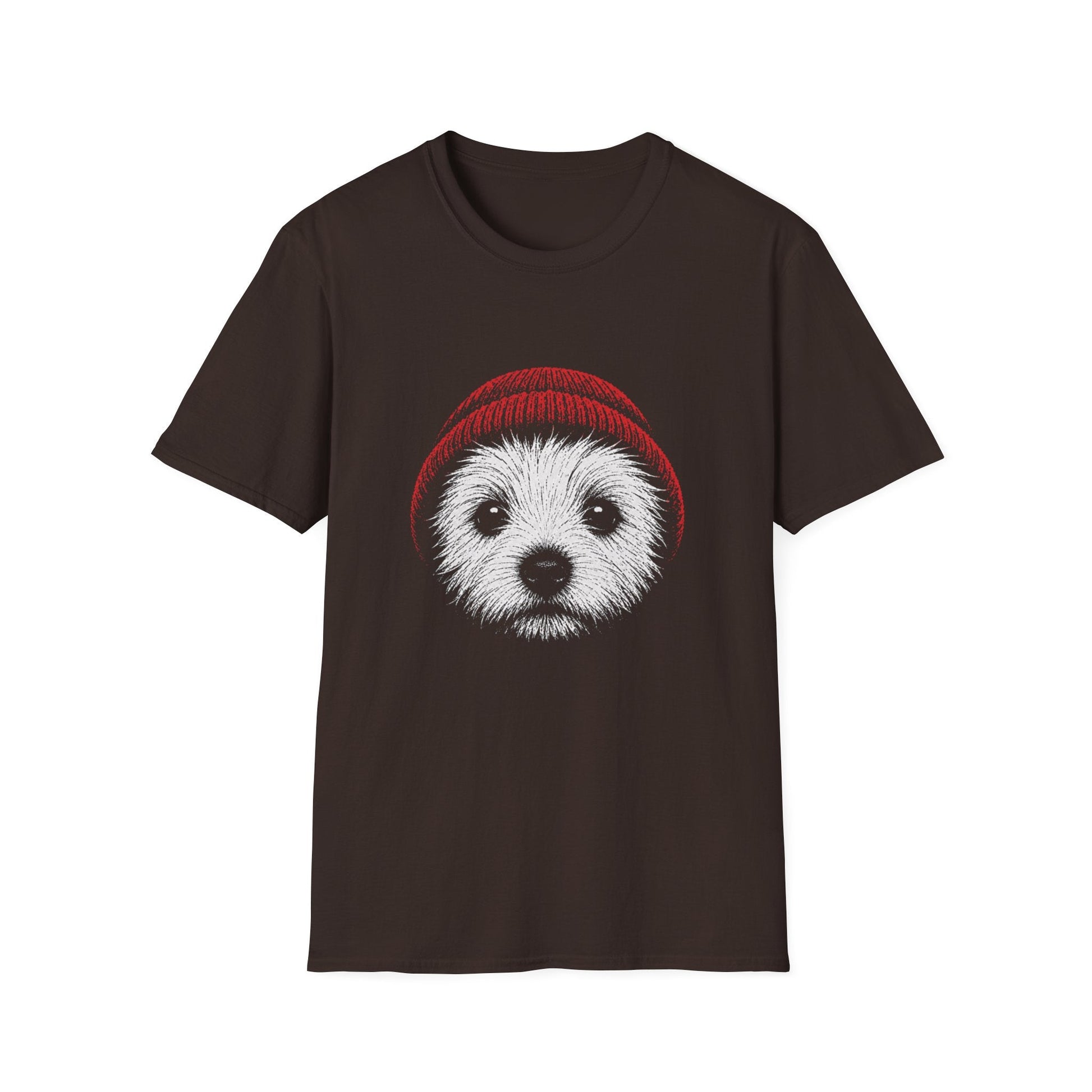 Red Hat Westie Puppy Tee