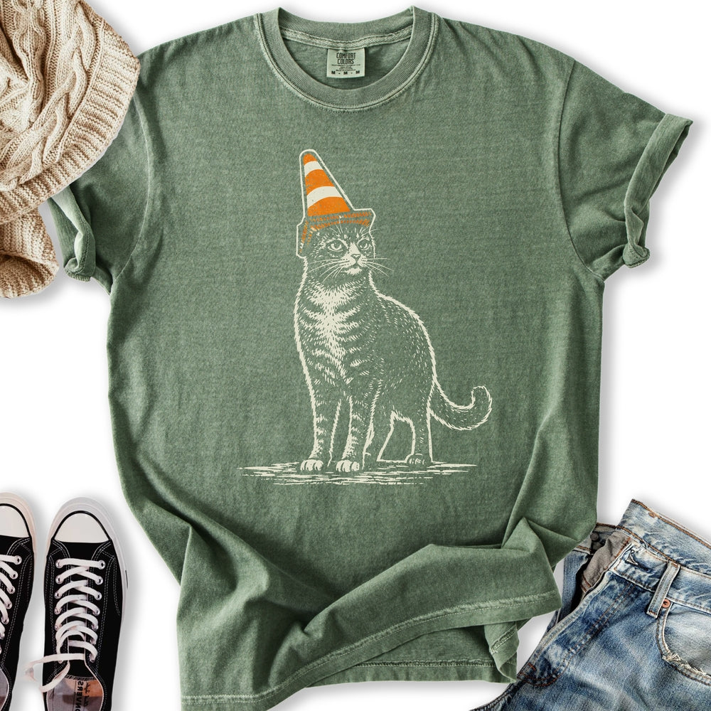 Witches Hat Cat Relaxed Tee