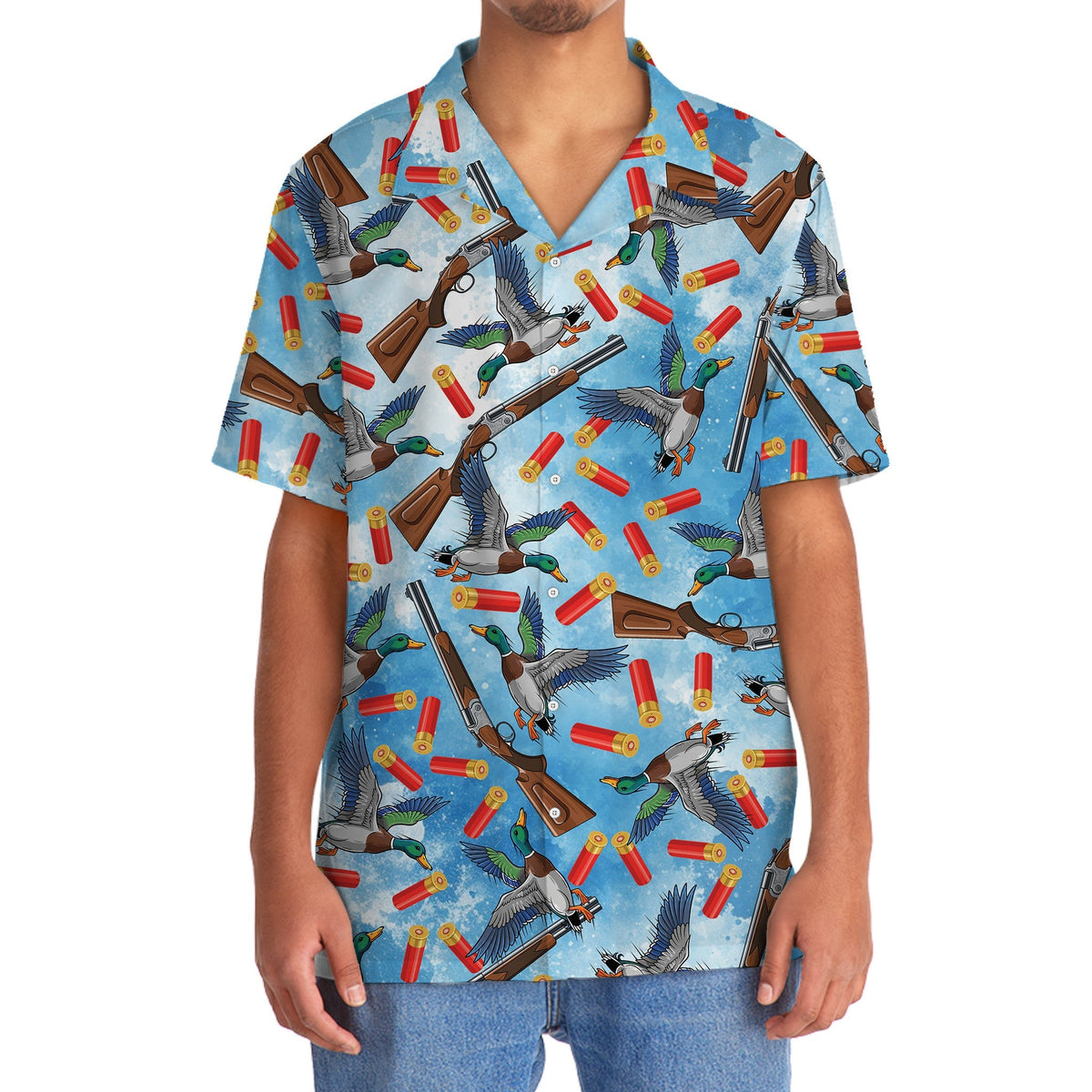 Duck Hunting Hawaiian Shirt