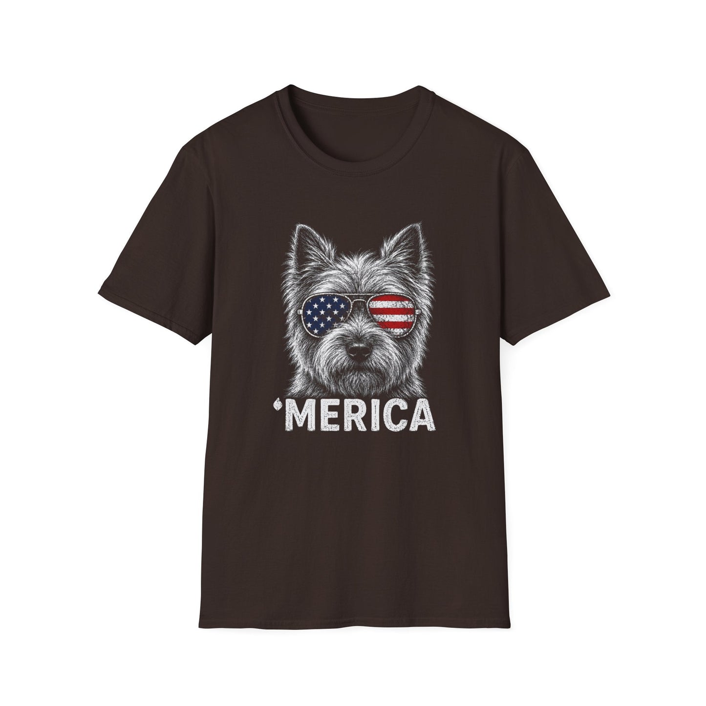 Cairn Terrier Merica Tee