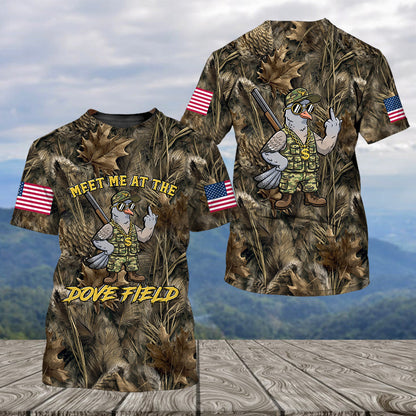 Meet Me At The Dove Field All Over Print Shirt