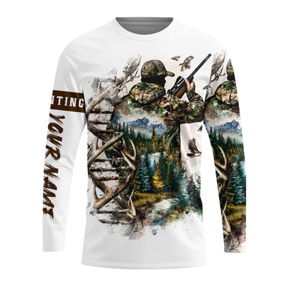Vintage DNA Hunting All Over Print Shirt