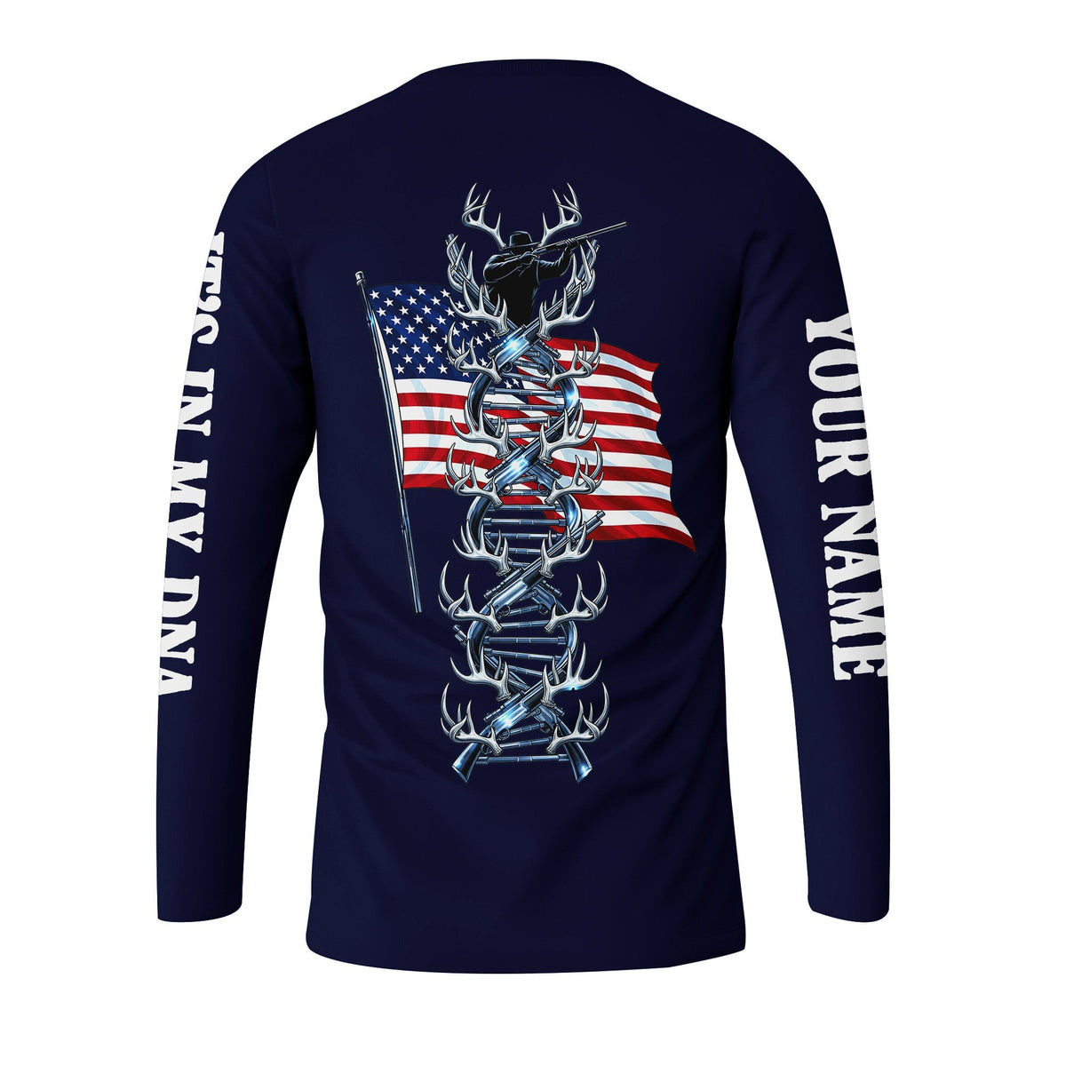 It's In My Dna Hunting America All Over Print Shirt