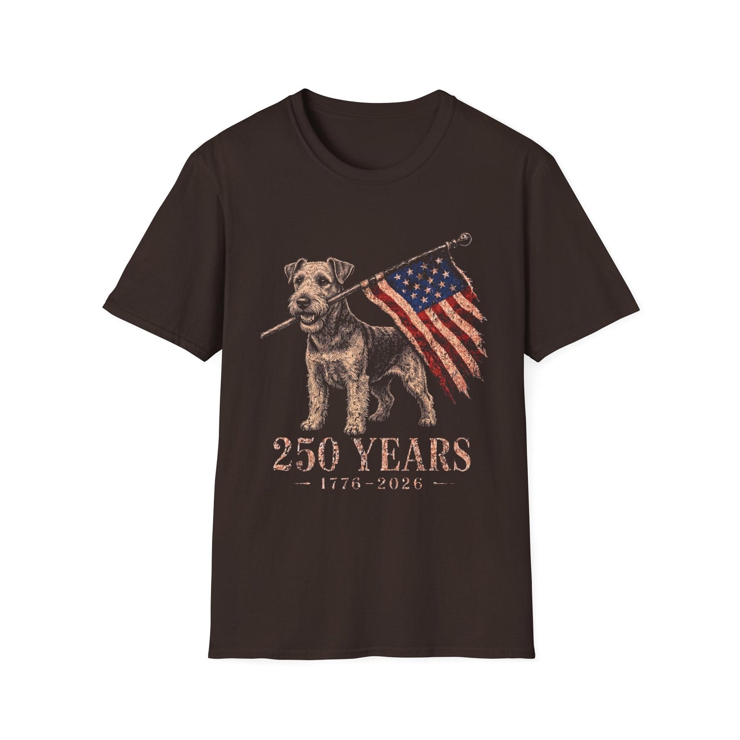 Welsh Terrier USA 250 Years Tee