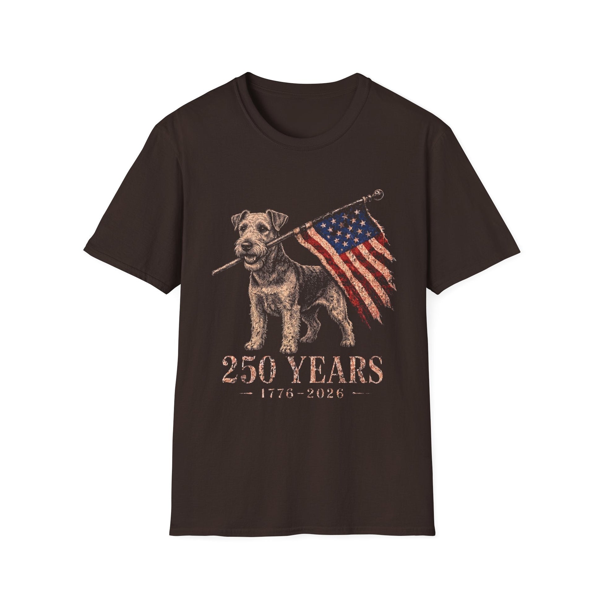 Welsh Terrier USA 250 Years Tee