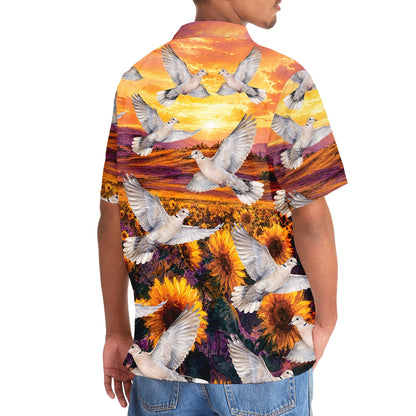 Dove Hunting Field Vintage Hawaiian Shirt