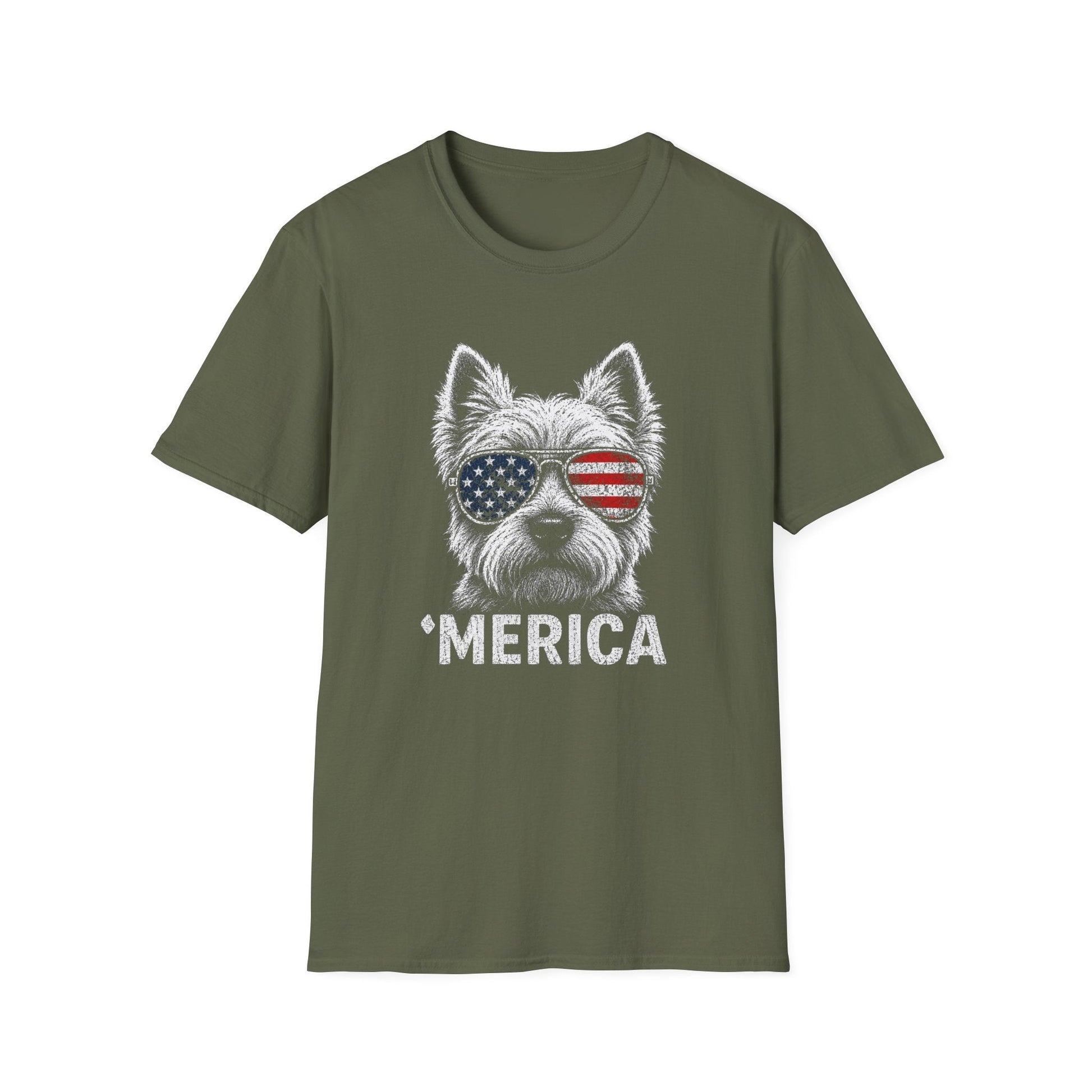 West Highland White Terrier Merica Tee