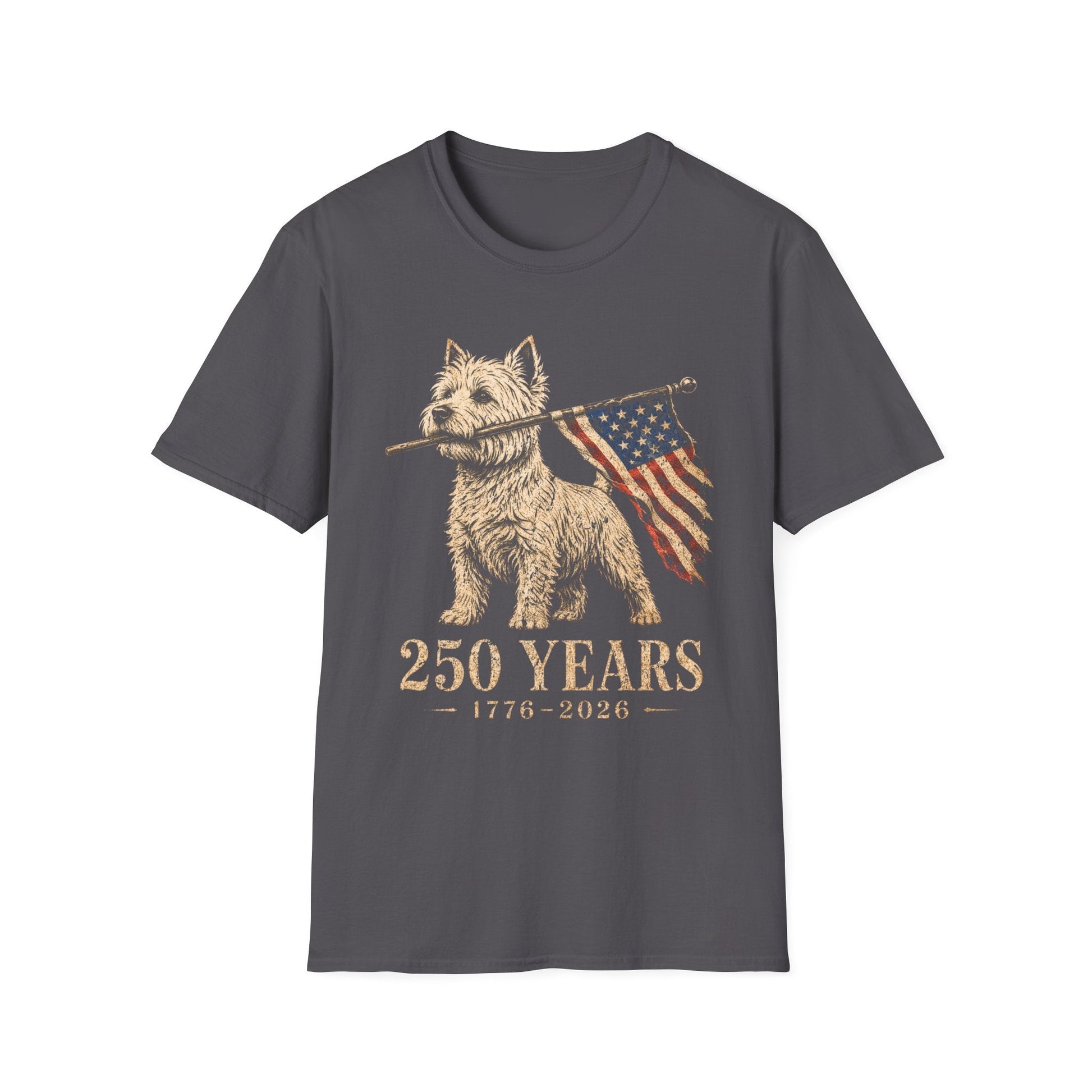 West Highland Terrier USA 250 Years Tee