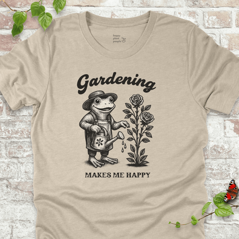 Gardening Frog T-Shirt