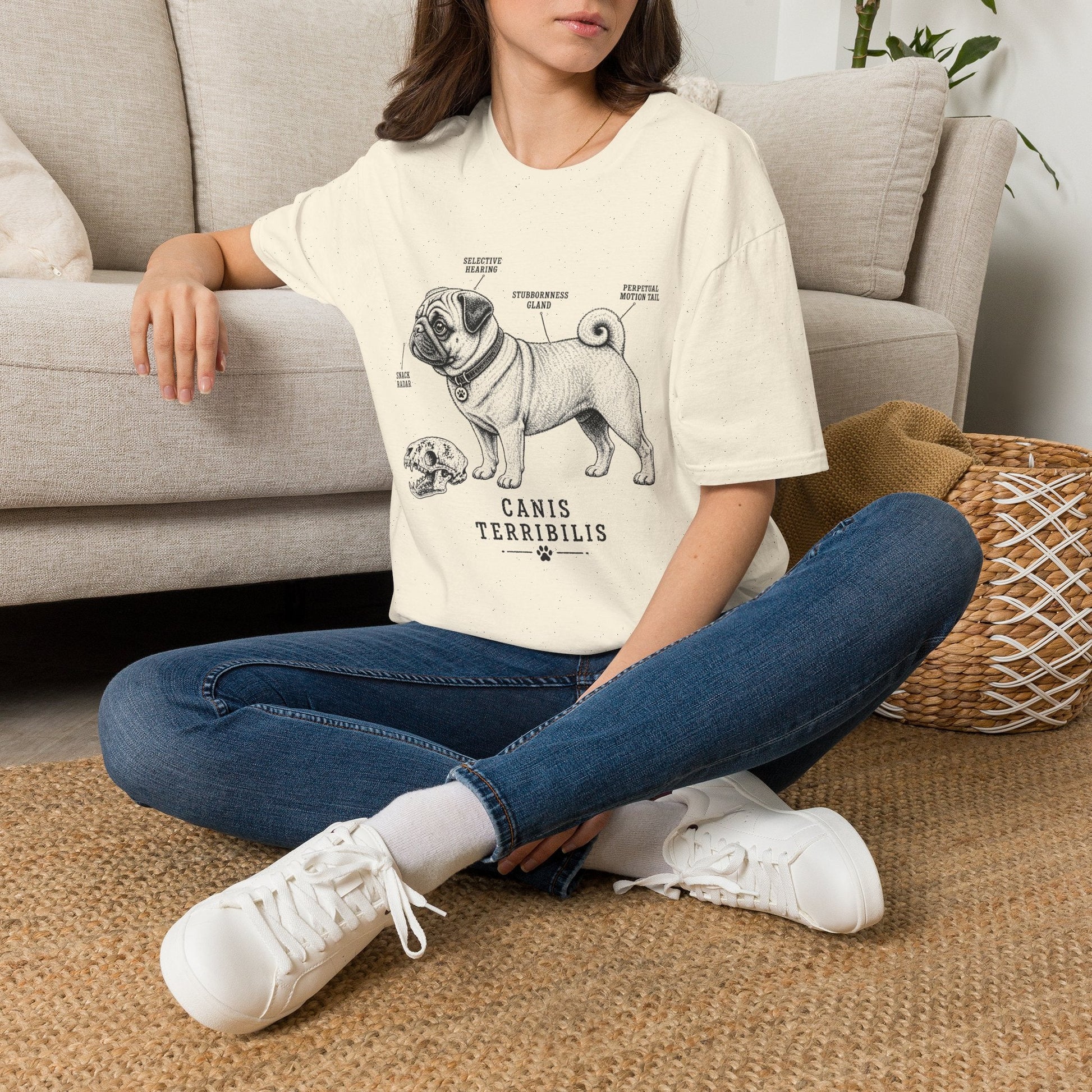 Anatomy Of A Pug Tee