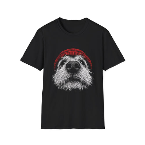 Red Hat Norfolk Terrier Tee