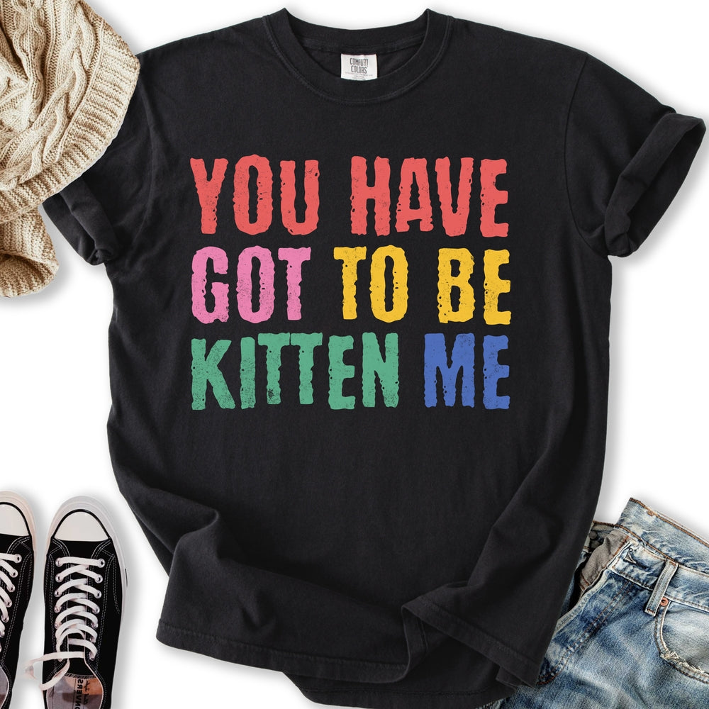 Kitten Me Relaxed Tee