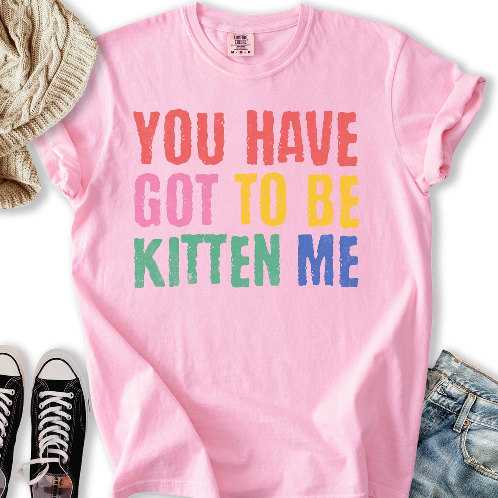 Kitten Me Relaxed Tee