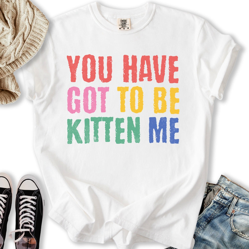 Kitten Me Relaxed Tee