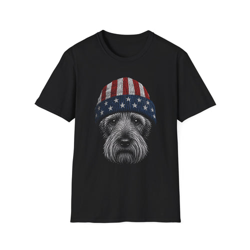 Scottish Terrier USA Beanie Tee