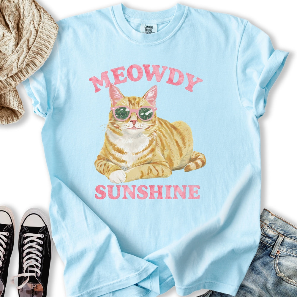 Meowdy Sunshine Relaxed Tee