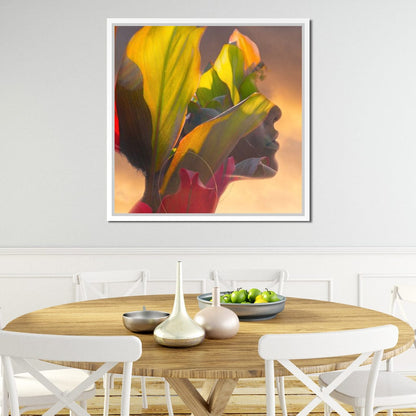 Green Mind Canvas Wall Art